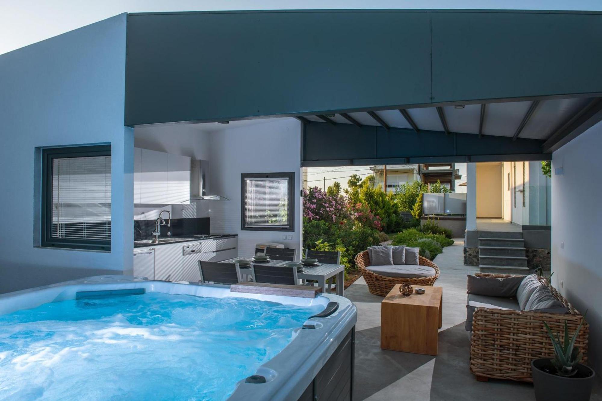 Villa Amo With Private Pool Amoudara Lasithiou Exterior foto