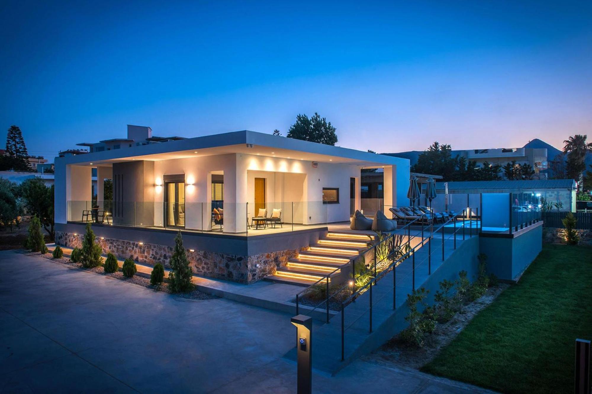 Villa Amo With Private Pool Amoudara Lasithiou Exterior foto
