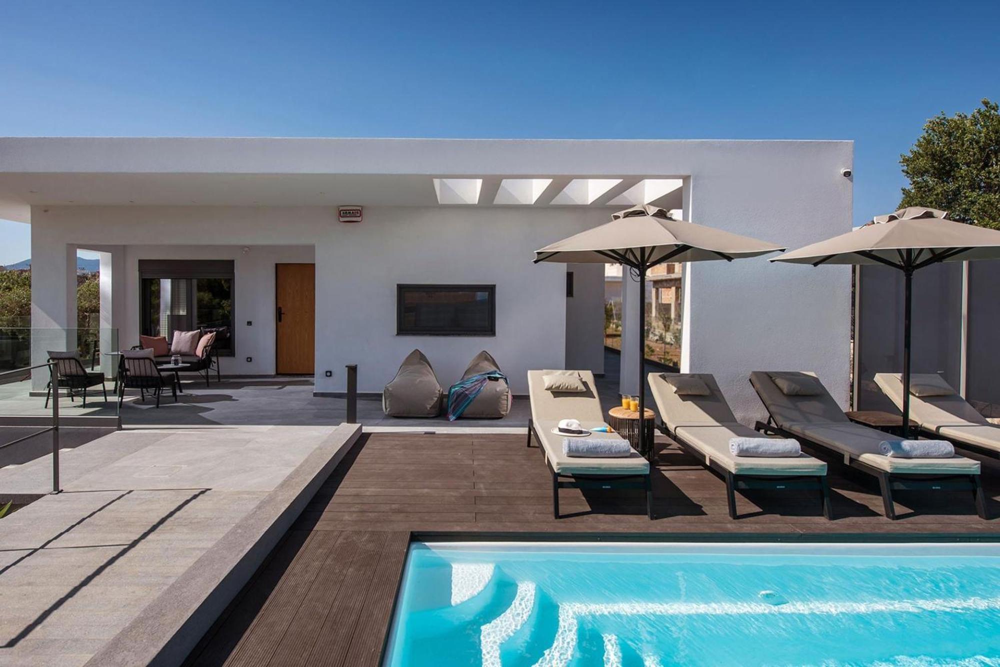 Villa Amo With Private Pool Amoudara Lasithiou Exterior foto