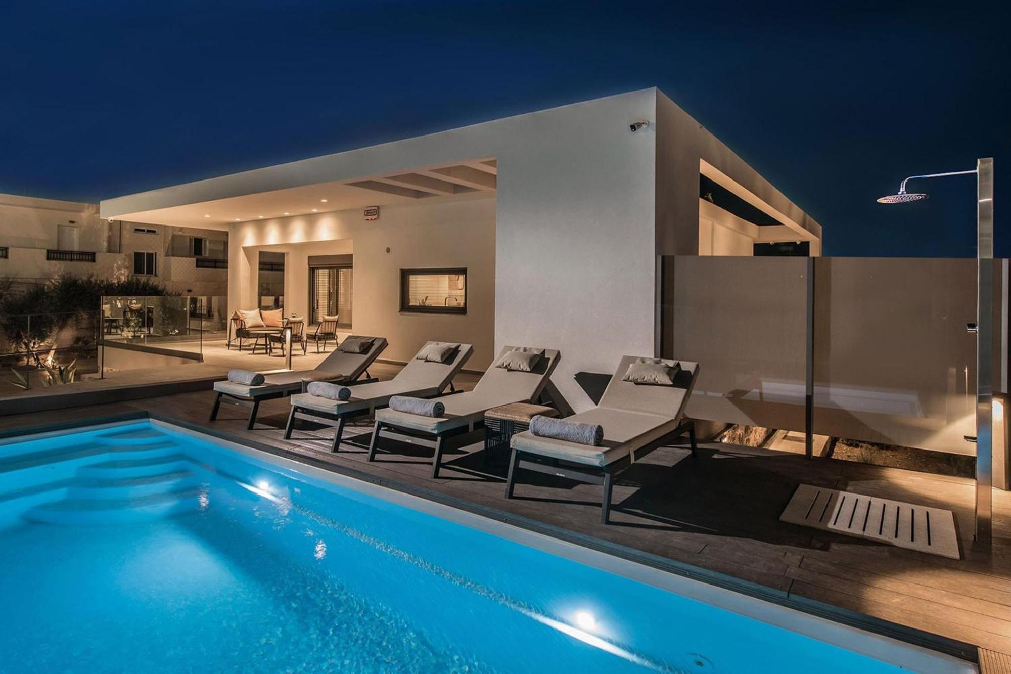 Villa Amo With Private Pool Amoudara Lasithiou Exterior foto